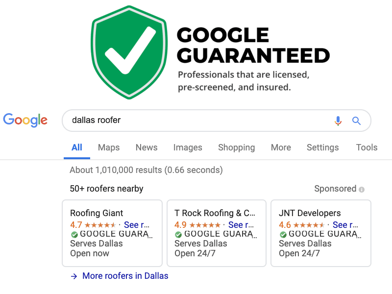 Local Value - Google Guaranteed