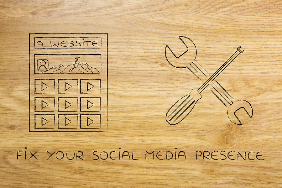 social media presence